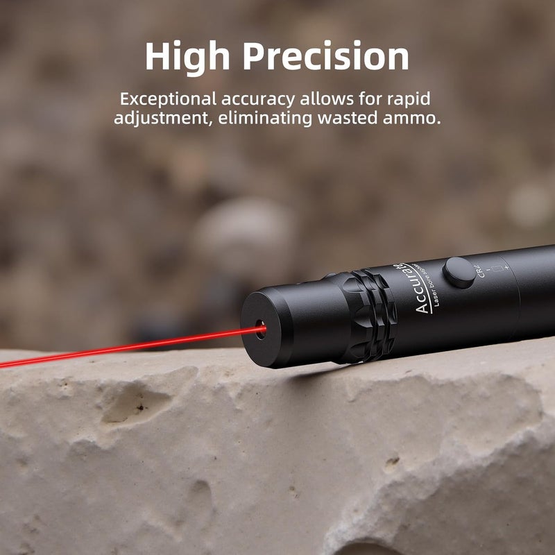 EZshoot Green/Red Bore Sight Laser with 64 Adapters Bright Laser Bore Sight Fit 0.17 to 12 GA Calibers Precise Bore Sight - Image 3